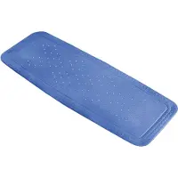 Kleine wolke Sicherheitseinlage Arosa Wanneneinlage 36x92 cm | blau - blau