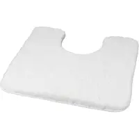 Kleine wolke Badematte "RELAX", rutschhemmend beschichtet, fußbodenheizungsgeeignet, Badteppich, Uni Farben, rechteckig, rund & als Set erhältlich