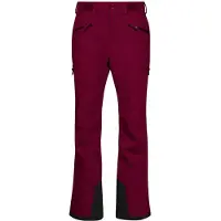 Bergans Skihose Oppdal Ins Beet Red Silver Grey Damen-L