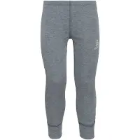 Odlo Legging BL Bottom Long Active Warm Eco Steel Grey Melange Kinder-Größe 140