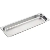 Gastro Edelstahl GN-Behälter 65mm GN2/4