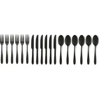 Vt wonen Besteckset vtwonen Matt Black (18er Set)