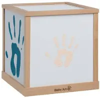 Baby Art Family House Personalisierbare Handabdruck-Lampe für Kinder, Nachtlicht für Kinder
