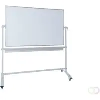 Dahle Mobiles Whiteboard 96180 Basic 150,0 x 100,0 cm weiss lackierter Stahl