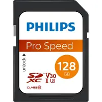 Philips Sdxc 128gb Class 10 Uhs-i U3 V30 A1 Speicherkarte