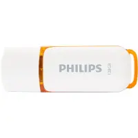 Philips PHI FM12FD70B - USB-Stick, USB 2.0, 128 GB, Snow Edition Sunrise Orange