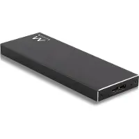 Ewent Externe Box EW7023 SSD M2 USB 3.1 Aluminium