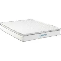 Vente-unique Taschenfederkernmatratze mit Übermatratze - 1 Zone - Härtegrad 3 - 160 x 200 cm - Stärke 24 cm - ALTIER von YSMÉE