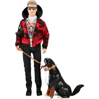 Toi-Toys Teenagerpuppe mit Hund und Sound - Spielfigur mit Zubehör