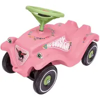 Adlibris Bobby Car Classic Flower, 1 Jahr(e), 4 Rad/Räder, Kunststoff, Pink, Grün