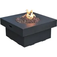 Elementi Gasfeuerstelle "Branford" in Beton-Optik