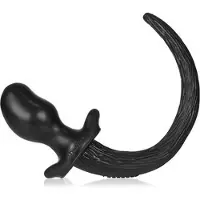 Oxballs Steck Queue Welpenschwanz Bulldog Noir 11,5 x 6cm
