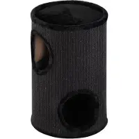 Ebi Bernina Kratzbaum Trend Cat Dome Everlast Tower schwarz, Maße: 37 x 37 x 56 cm
