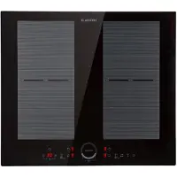 Klarstein Induktionskochfeld, Glaskeramik Kochfeld, Induktionskochfeld mit 4 Platten, Einbau-Induktionskochfeld mit Touch-Display, Digitalanzeige und Timer-Funktion, Schnelles Aufheizen, 7000 Watt