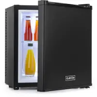 Klarstein Secret Cool Mini-Kühlschrank Mini-Bar 13l 22dB 2 Etagen Schwarz