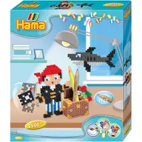 Hama Midi GeschenkBox - 2500 st. - Piratenspiel - - One Size - Perlen