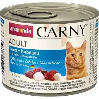 Animonda Carny Adult Rind + Kabeljau mit Petersilienwurzel 12 x 200 g