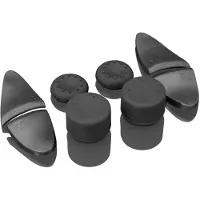 White Shark Hook - Knaphættesæt for spilcontroller - sort - for Sony DualSense