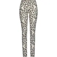 LASCANA Schlafhose in ecru-nougat-schwarz | Gr.: 40-42