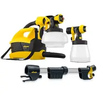 Wagner Universal Sprayer W690 Flexio Low-Pressure mit 60 cm Verlängerung, 3,5 m Luftschlauch, für Wände, Decken, Lacke & Lasuren