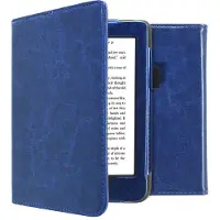 IMoshion Vegan Leather Klapphülle für das Kobo Nia - Dunkelblau