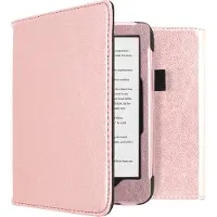 IMoshion Vegan Leather Klapphülle für das Kobo Clara HD - Rosé gold