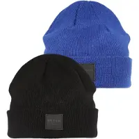 Urban Classics Beany in black/royal blue | Gr.: 158/164