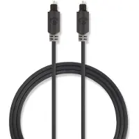 Nedis Optisches Kabel 2 Meter Grau