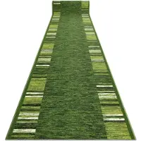 Rugsx Läufer Antirutsch ADAGIO grün 100 cm 100x390 cm