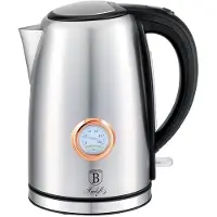 Berlinger Haus Wasserkocher BH-9073 1,7L mit Thermometer Metallic