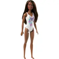 Barbie Modepuppe mit Blumenmuster