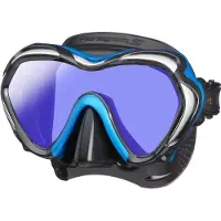 Tusa - Tauchmaske Paragon S - Fishtail Blue Amber