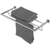 Geesa Handtuchhalter Nemox Chrom Plateau 60 cm
