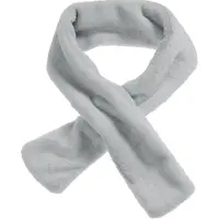 Playshoes Kuschel-Fleece-Steckschal in Grau | Gr.: onesize