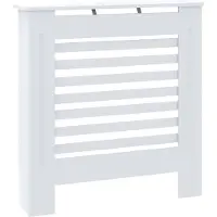 vidaXL MDF Heizkörperverkleidung Weiß 78 cm