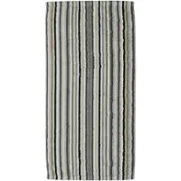 Cawö Handtuch Lifestyle Stripes Kiesel (3er Set)