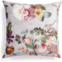 Essenza Zierkissen Fleur Cushion Grey (50 x 50 cm)