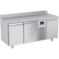 CombiSteel Gastro Edelstahl Kühltisch Kühltheke Monoblock -2/+8¬∞C 3 Türen GN1/1 Aufkantung
