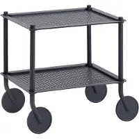 Muuto - Flow Trolley 2-Layer Blue-Grey