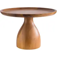 Aps Tortenplatte - Akazienholz, geölt - Durchmesser: 24 cm - Höhe: 16 cm
