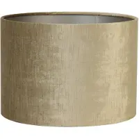 Light & Living Retro goldener Lampenschirm mit Silber Light & Living Gemstone