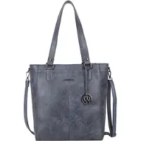 Wimona Fatma Schul /Arbeitstasche Dunkelblau 35X32X12-CM