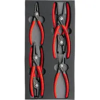 Knipex Sicherungsringzangen-Satz Präzision 6-teilig