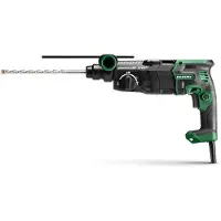 HiKOKI DH28PECWSZ, SDS Plus, Schwarz, Grün, Bürstenloser Motor, 2,8 cm, 4300 RPM, 950 RPM