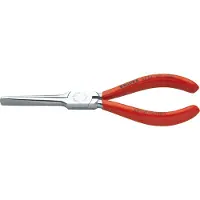 Knipex Weberzange verchromt, Griffe mit Kunststoff überzogen in 160 mm Länge - 33 03 160