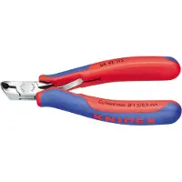 Knipex 64 42 115, Vornschneider, Stahl, Blau, Rot, 11,5 cm, 69 g
