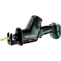 Metabo SSE 18 LTX, Bürstenlos, Schwarz, Grün, 3000 SPM, 93 dB, 82 dB, 5 dB