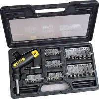 Stanley Pistolen-Ratschen-Set mit schwenkbarem Gelenkgriff 25-teilig, 167 mm, 215 mm, 55 mm, 624 g, 25 Stück(e)