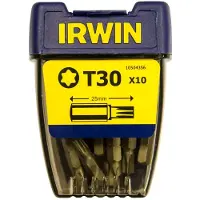 Irwin 10 Puntas destonillador Torx T30 1/4" (25mm)