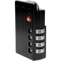 Bahco Tsa-vorhängeschloss Für Koffer 4750rchd 20 Mmx40 Mmx70 Mm